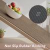 imagePADOOR Kitchen Rugs and Mats Non Slip Washable Super Absorbent Runner Rugs for Kitchen Rubber Backed Kitchen Sink Mats Standing Mat for Floor 17quotx24quot BrownBrown Pattern