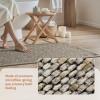 imagePADOORBath Mat 17quotx27quotSuper Absorbent Bathroom MatsRubber Backed Bath Mats for Bathroom Non Slip Machine Washable Bathroom Rugs Front of BathtubShower RoomSinkKhakiKhaki