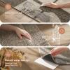 imagePADOORBath Mat 17quotx27quotSuper Absorbent Bathroom MatsRubber Backed Bath Mats for Bathroom Non Slip Machine Washable Bathroom Rugs Front of BathtubShower RoomSinkKhakiKhaki