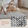 imagePADOORBath Mat 17quotx27quotSuper Absorbent Bathroom MatsRubber Backed Bath Mats for Bathroom Non Slip Machine Washable Bathroom Rugs Front of BathtubShower RoomSinkKhakiGrey
