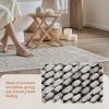 imagePADOORBath Mat 17quotx27quotSuper Absorbent Bathroom MatsRubber Backed Bath Mats for Bathroom Non Slip Machine Washable Bathroom Rugs Front of BathtubShower RoomSinkKhakiBeige