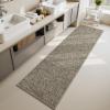 imagePADOORBath Mat 17quotx27quotSuper Absorbent Bathroom MatsRubber Backed Bath Mats for Bathroom Non Slip Machine Washable Bathroom Rugs Front of BathtubShower RoomSinkKhakiKhaki