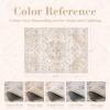 imagePADOORVintage Area Rug 5X7 Rugs for Living RoomSoft Beige Rugs for BedroomMachine Washable Rugs Non Slip CarpetRug for Dining Room Living Room Bedside OfficeBeige