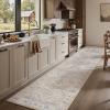 imagePADOORVintage Area Rug 5X7 Rugs for Living RoomSoft Beige Rugs for BedroomMachine Washable Rugs Non Slip CarpetRug for Dining Room Living Room Bedside OfficeBeige