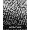 imagePADOOR Kitchen Rugs Mat 20quotX 47quot Soft Kitchen Mats for Floor Rubber Backed Kitchen Mat Anti Slippery and Machine Washable Resist Dirt Kitchen Runner Rug for in Front of Sink Laundry Grey