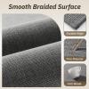imagePADOOR Kitchen Mats for FloorAnti Fatigue Kitchen Rugs Non Slip Washable Super Absorbent Soft Durable Woven Kitchen Sink Rug Easy to Clean Comfort Kitchen Floor Mat for Sink Laundry 20quotx32quot GreyGrey