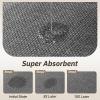 imagePADOOR Kitchen Mats for FloorAnti Fatigue Kitchen Rugs Non Slip Washable Super Absorbent Soft Durable Woven Kitchen Sink Rug Easy to Clean Comfort Kitchen Floor Mat for Sink Laundry 20quotx32quot GreyGrey