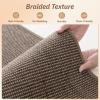 imagePADOOR KitchenRugs Non Slip Washable KitchenMats for Floor Super Absorbent Kitchen Floor Mat Rubber Backing Kitchen Runner Rug Comfort Standing Mats in Front of Sink 20quotx32quot BeigeBrown