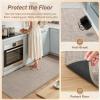 imagePADOOR KitchenRugs Non Slip Washable KitchenMats for Floor Super Absorbent Kitchen Floor Mat Rubber Backing Kitchen Runner Rug Comfort Standing Mats in Front of Sink 20quotx32quot BeigeBeige