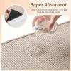 imagePADOOR KitchenRugs Non Slip Washable KitchenMats for Floor Super Absorbent Kitchen Floor Mat Rubber Backing Kitchen Runner Rug Comfort Standing Mats in Front of Sink 20quotx32quot BeigeBeige