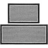 imagePADOOR Kitchen Rugs Set Non Slip Washable