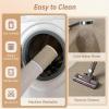 imageBath Mats for Bathroom Rugs Non Slip Washable Absorbent Bath Mats Quick DryUpgraded Soft PVC Backing Ultra Thin Bathroom Rug Fit Under DoorWashroom Mat Large Bath Rugs20quotx32quotBeigeBeige