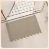 imageBath Mats for Bathroom Rugs Non Slip Washable Absorbent Bath Mats Quick DryUpgraded Soft PVC Backing Ultra Thin Bathroom Rug Fit Under DoorWashroom Mat Large Bath Rugs20quotx32quotBeigeBeige