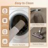 imageBath Mats for Bathroom Rugs Non Slip Washable Absorbent Bath Mats Quick DryUpgraded Soft PVC Backing Ultra Thin Bathroom Rug Fit Under DoorWashroom Mat Large Bath Rugs20quotx32quotBeigeBrown