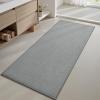 imageBath Mats for Bathroom Rugs Non Slip Washable Absorbent Bath Mats Quick DryUpgraded Soft PVC Backing Ultra Thin Bathroom Rug Fit Under DoorWashroom Mat Large Bath Rugs20quotx32quotBeigeGrey