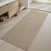 imageBath Mats for Bathroom Rugs Non Slip Washable Absorbent Bath Mats Quick DryUpgraded Soft PVC Backing Ultra Thin Bathroom Rug Fit Under DoorWashroom Mat Large Bath Rugs20quotx32quotBeigeBeige