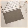 imageBath Mats for Bathroom Rugs Non Slip Washable Absorbent Bath Mats Quick DryUpgraded Soft PVC Backing Ultra Thin Bathroom Rug Fit Under DoorWashroom Mat Large Bath Rugs20quotx32quotBeigeBrown