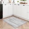imagePADOOR Modern Abstract Area Rug  5x7 Washable Rugs NonSlip Large Rug Ultra Soft Low Pile Rugs for Living Room Bedroom Dining Room Nursery Room Playroom GreenGrey