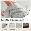image:imagePADOOR Stair Treads for Wooden Steps15 Pack Peel and Stick Stair Treads Indoor3D Adhesive Stair Runner for KidsElders and Pets Washable Carpet for Stairs8x30GreyDiamond Grey