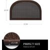 image:imagePADOOR Kitchen Mats for Floor Kitchen Rugs Non Slip Washable Rubber Backed Kitchen Runner Super Absorbent Kitchen Floor Mat Sink Rug 20x32 TealDark Brown