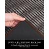 image:imagePADOOR Kitchen Mats for Floor Kitchen Rugs Non Slip Washable Rubber Backed Kitchen Runner Super Absorbent Kitchen Floor Mat Sink Rug 20x32 TealDark Brown