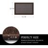 image:imagePADOOR Kitchen Mats for Floor Kitchen Rugs Non Slip Washable Rubber Backed Kitchen Runner Super Absorbent Kitchen Floor Mat Sink Rug 20x32 TealDark Brown