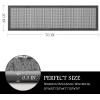 image:imagePADOOR Kitchen Mats for Floor Kitchen Rugs Non Slip Washable Rubber Backed Kitchen Runner Super Absorbent Kitchen Floor Mat Sink Rug 20x32 TealGrey