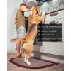 image:imagePADOOR Kitchen Mats for Floor Kitchen Rugs Non Slip Washable Rubber Backed Kitchen Runner Super Absorbent Kitchen Floor Mat Sink Rug 20x32 TealRed