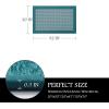 image:imagePADOOR Kitchen Mats for Floor Kitchen Rugs Non Slip Washable Rubber Backed Kitchen Runner Super Absorbent Kitchen Floor Mat Sink Rug 20x32 TealTeal