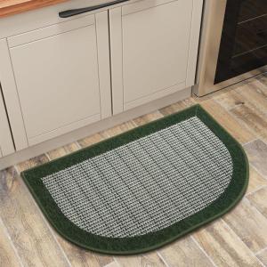 image:imagePADOOR Kitchen Mats for Floor Kitchen Rugs Non Slip Washable Rubber Backed Kitchen Runner Super Absorbent Kitchen Floor Mat Sink Rug 20x32 TealGreen