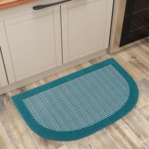 image:imagePADOOR Kitchen Mats for Floor Kitchen Rugs Non Slip Washable Rubber Backed Kitchen Runner Super Absorbent Kitchen Floor Mat Sink Rug 20x32 TealTeal