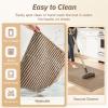 image:imagePADOOR Kitchen Runner Absorbent KitchenRugs Non Slip Washable Large Kitchen Mats for Floor Soft Braided Kitchen RunnerRug Sink Standing Matt Beige 20x70Brown