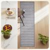 image:imagePADOOR Kitchen Runner Absorbent KitchenRugs Non Slip Washable Large Kitchen Mats for Floor Soft Braided Kitchen RunnerRug Sink Standing Matt Beige 20x70Grey