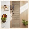 image:imagePADOOR Kitchen Runner Absorbent KitchenRugs Non Slip Washable Large Kitchen Mats for Floor Soft Braided Kitchen RunnerRug Sink Standing Matt Beige 20x70Beige