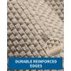 image:imageKitchen Rugs Non Slip Washable Absorbent Kitchen Mats for Floor Braided Kitchen Runner Rug with Rubber Backing Durable DirtResistant Kitchen Carpet for Front of Sink Beige20x47Light Beige