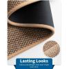 image:imageKitchen Rugs Non Slip Washable Absorbent Kitchen Mats for Floor Braided Kitchen Runner Rug with Rubber Backing Durable DirtResistant Kitchen Carpet for Front of Sink Beige20x47Beige