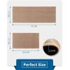 image:imageKitchen Rugs Non Slip Washable Absorbent Kitchen Mats for Floor Braided Kitchen Runner Rug with Rubber Backing Durable DirtResistant Kitchen Carpet for Front of Sink Beige20x47Beige