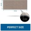 image:imageKitchen Rugs Non Slip Washable Absorbent Kitchen Mats for Floor Braided Kitchen Runner Rug with Rubber Backing Durable DirtResistant Kitchen Carpet for Front of Sink Beige20x47Grey